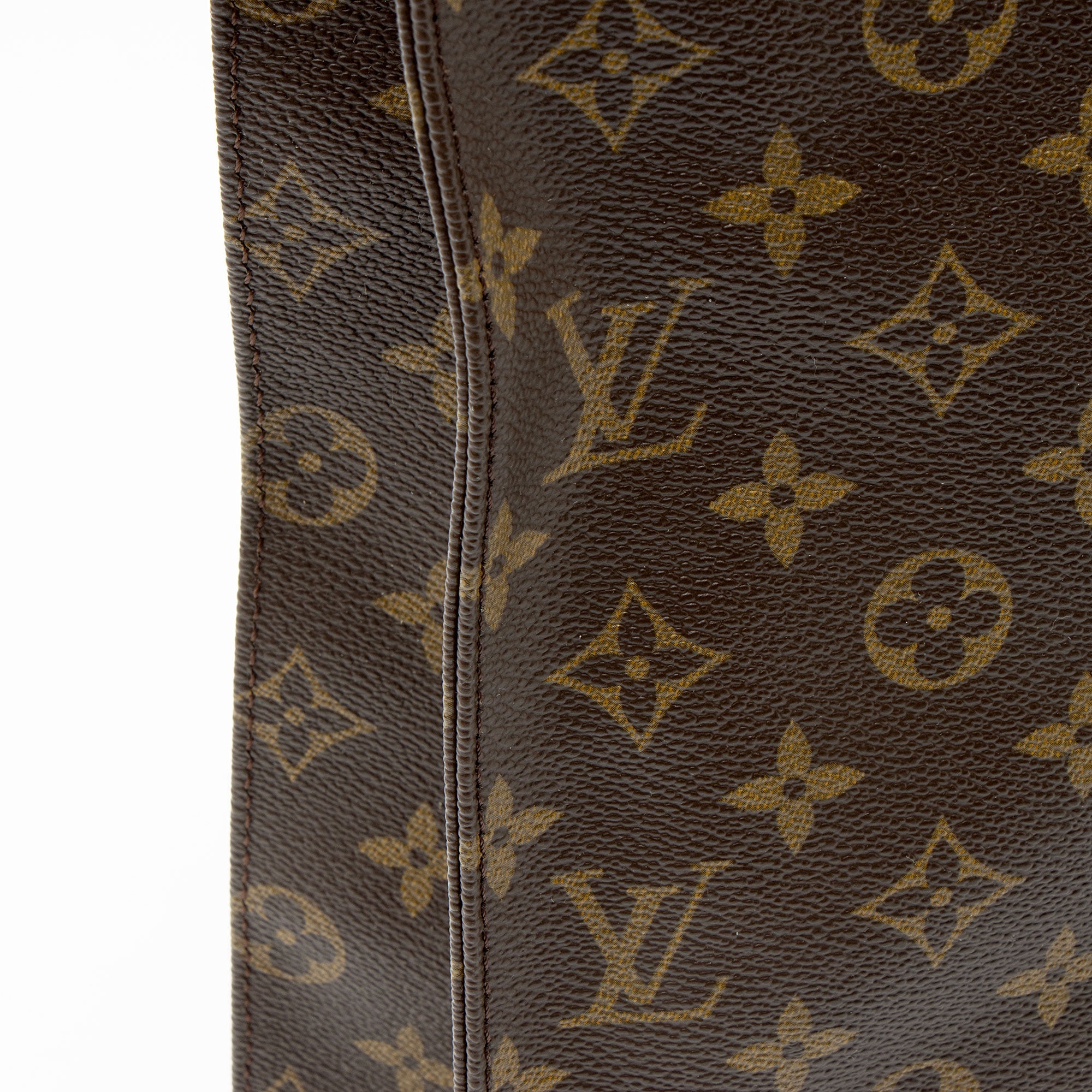 Louis Vuitton Vintage Monogram Canvas Sac Plat Tote