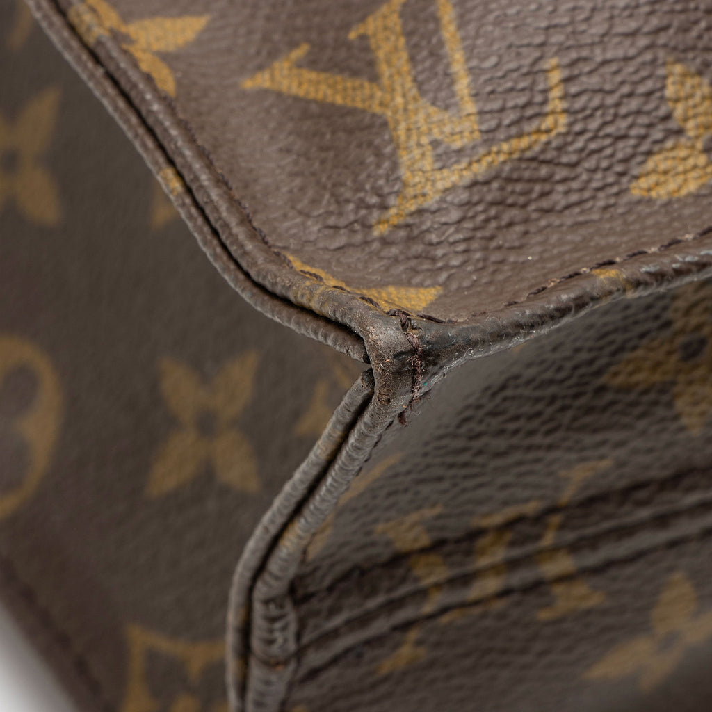 Louis Vuitton Vintage Monogram Canvas Sac Plat Tote