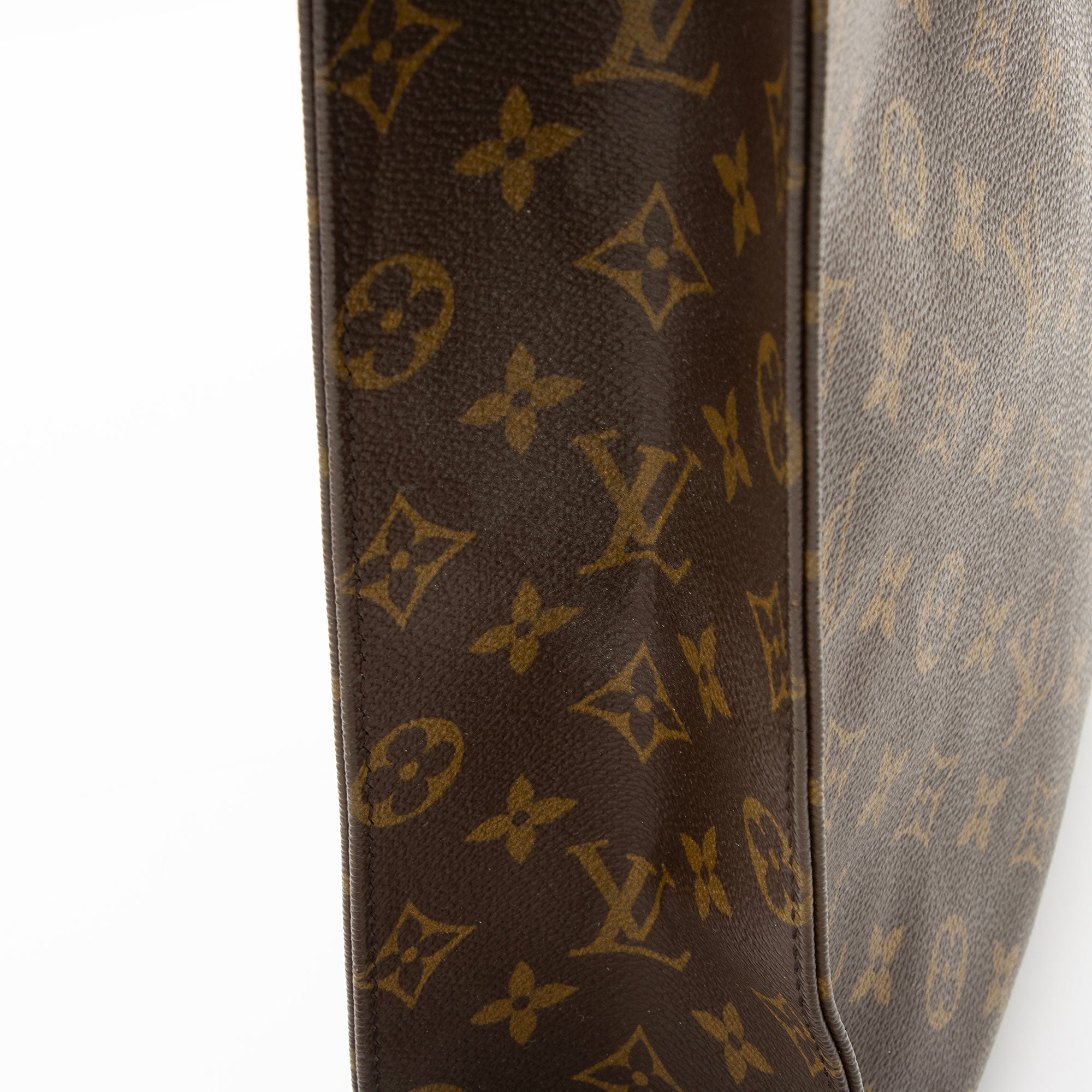 Louis Vuitton Vintage Monogram Canvas Sac Plat Tote