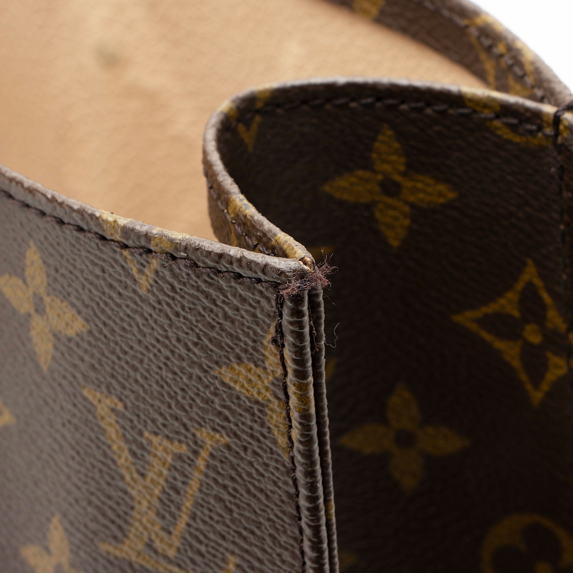 Louis Vuitton Vintage Monogram Canvas Sac Plat Tote