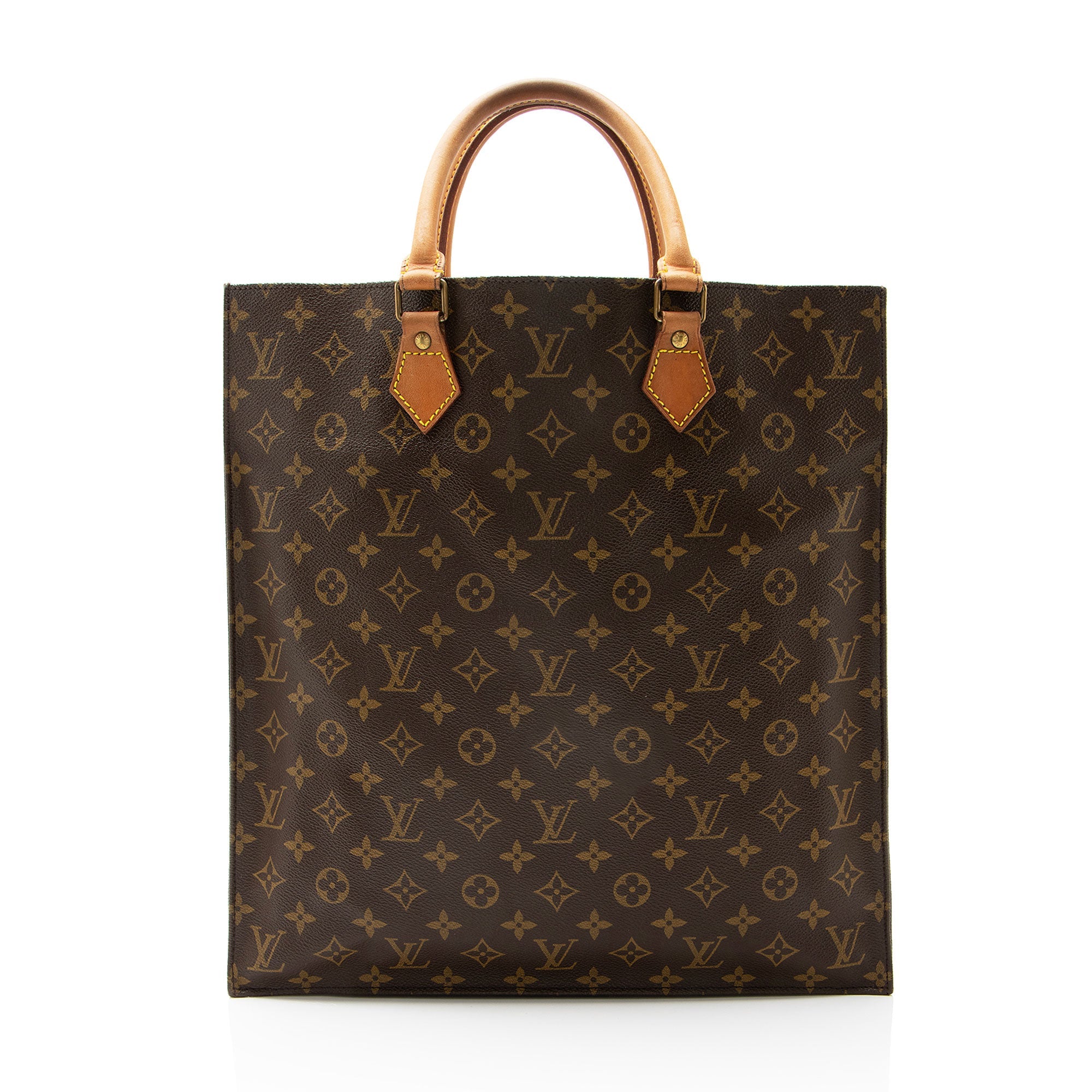 Louis Vuitton Vintage Monogram Canvas Sac Plat Tote