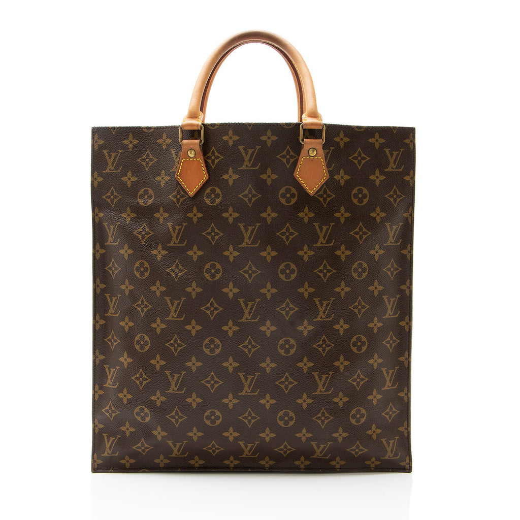 Louis Vuitton Vintage Monogram Canvas Sac Plat Tote