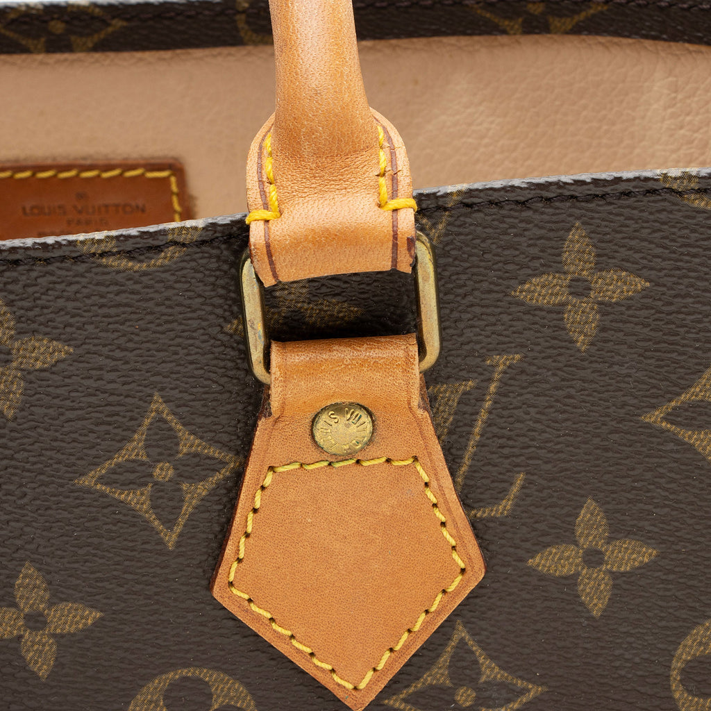 Louis Vuitton Vintage Monogram Canvas Sac Plat Tote