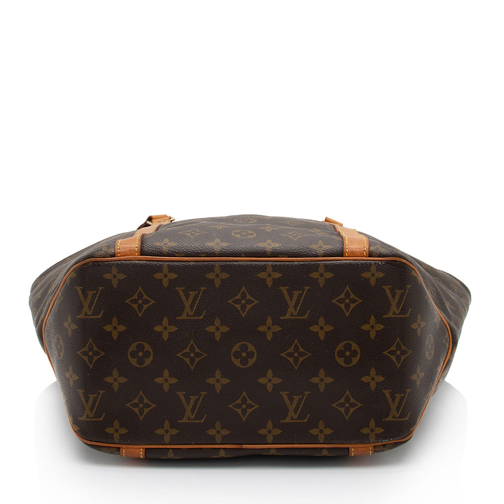 Louis Vuitton Vintage Monogram Canvas Sac Shopping 48 Tote (SHF-JstH3X)