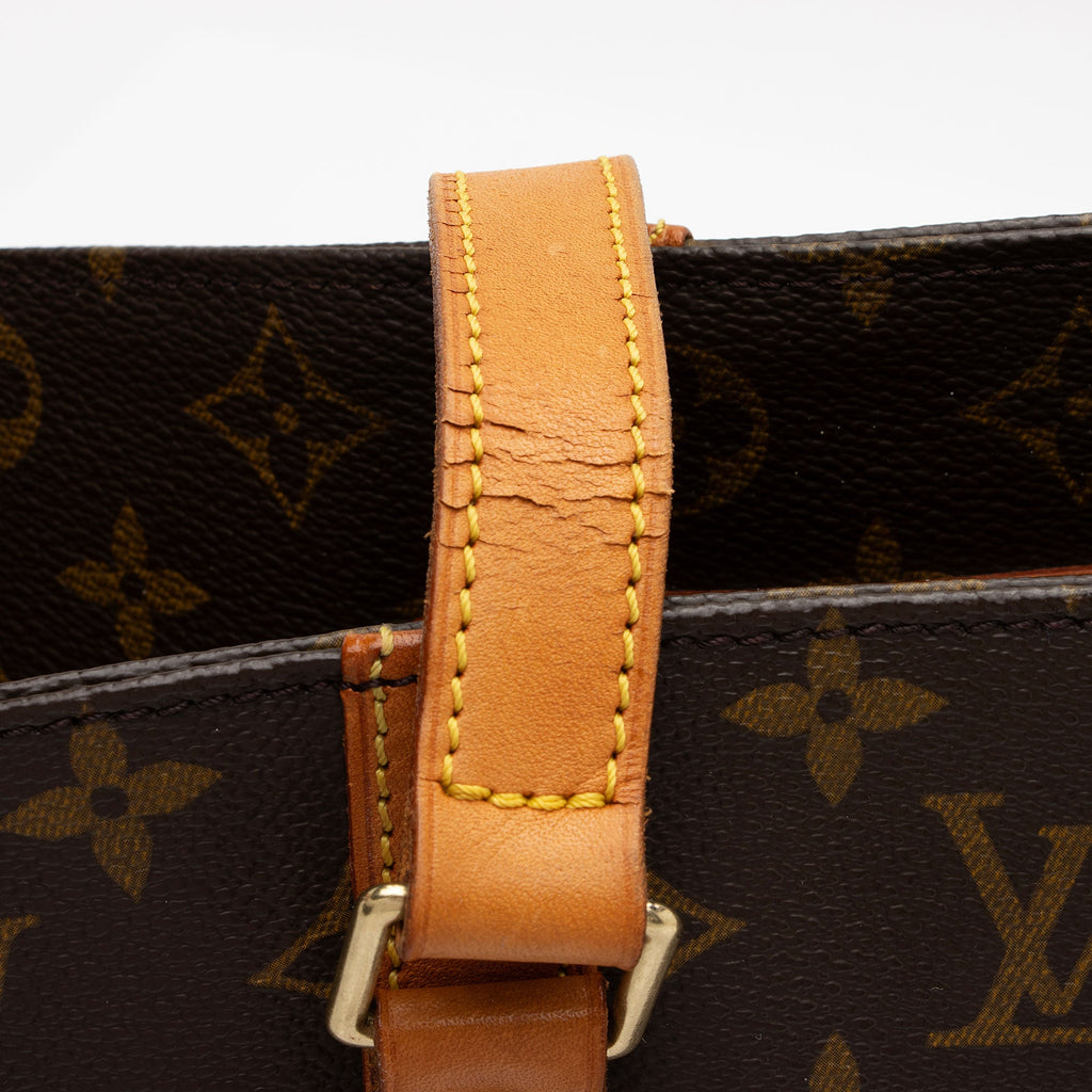 Louis Vuitton Vintage Monogram Canvas Sac Shopping 48 Tote (SHF-JstH3X)