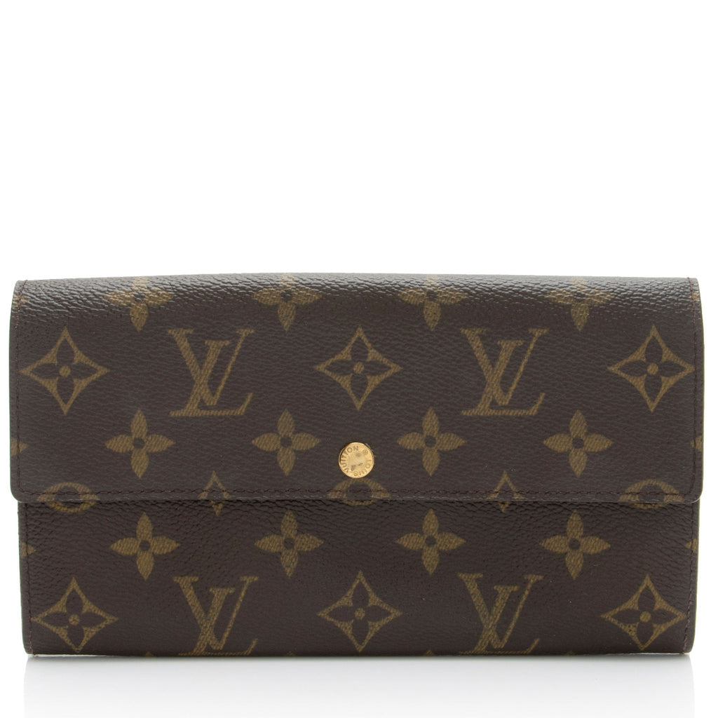 Louis Vuitton Vintage Monogram Canvas Sarah Wallet
