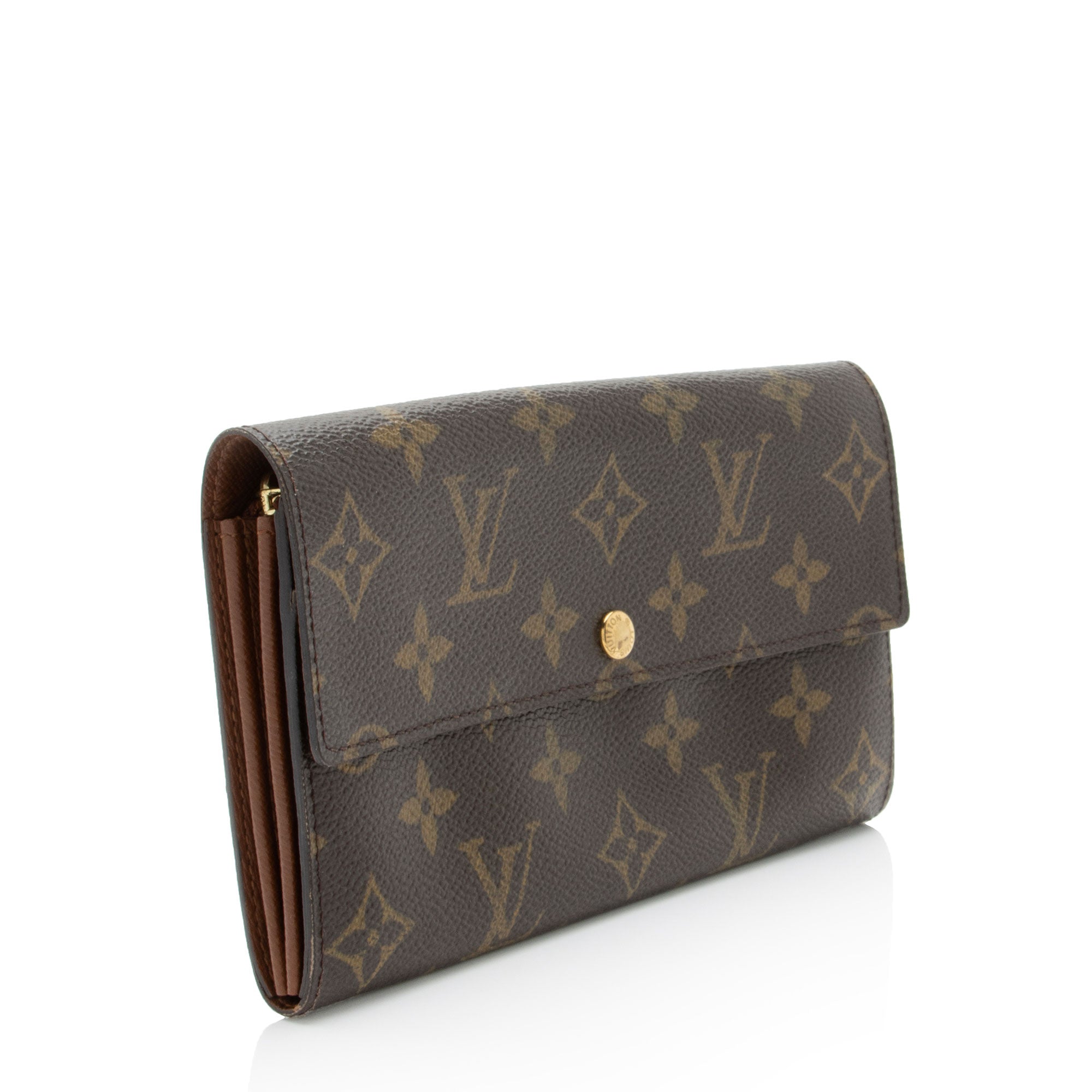 Louis Vuitton Vintage Monogram Canvas Sarah Wallet