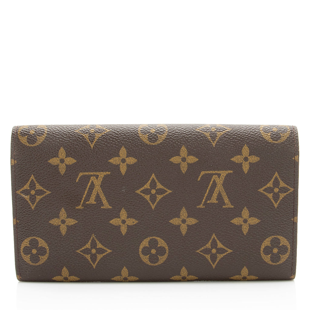 Louis Vuitton Vintage Monogram Canvas Sarah Wallet