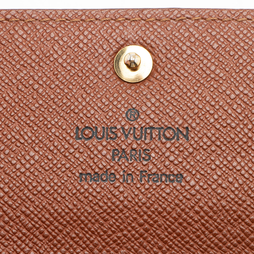 Louis Vuitton Vintage Monogram Canvas Sarah Wallet