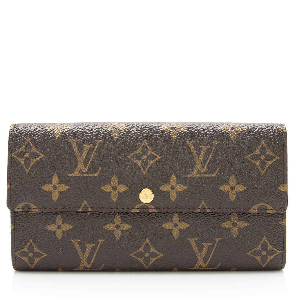 Louis Vuitton Vintage Monogram Canvas Sarah Wallet