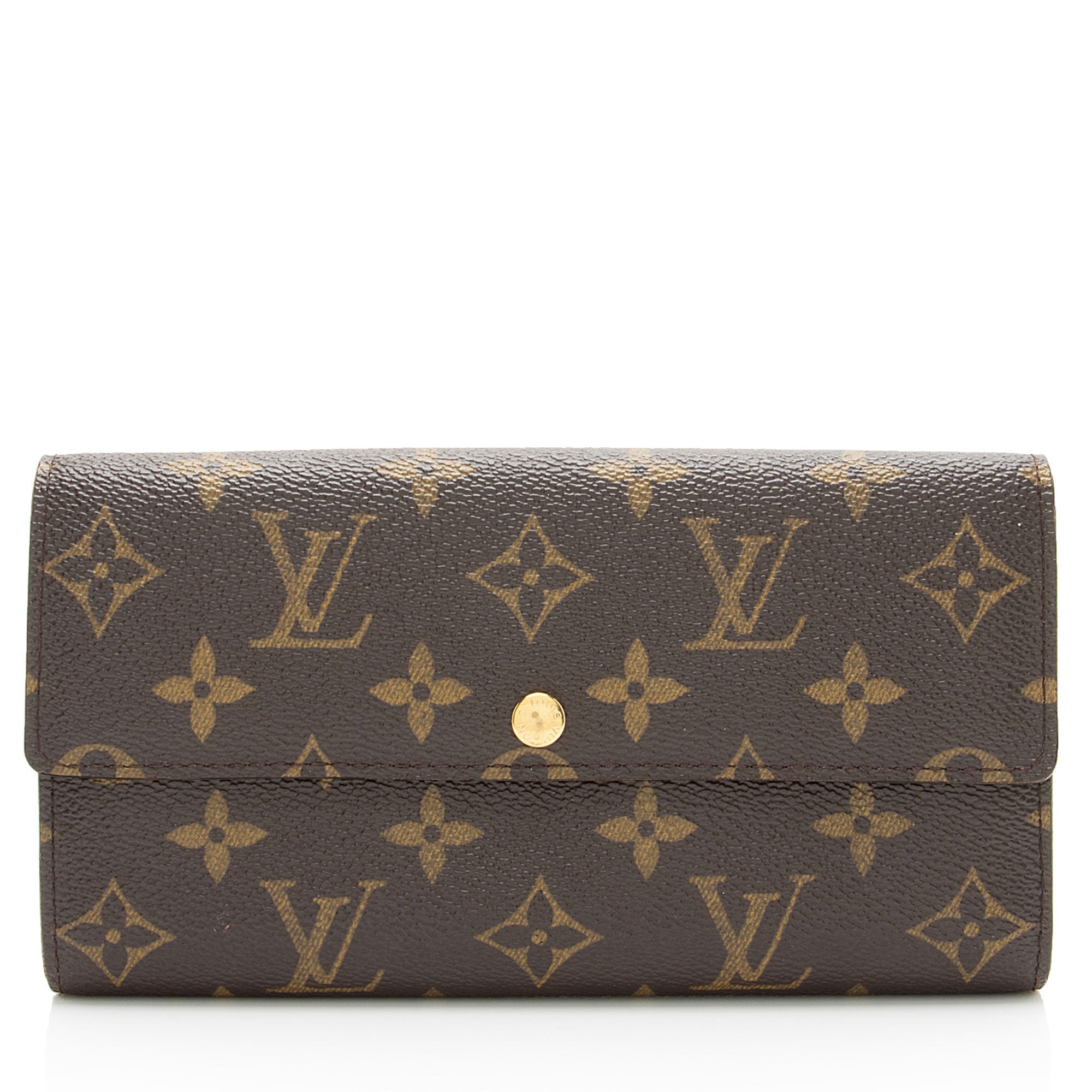Louis Vuitton Vintage Monogram Canvas Sarah Wallet
