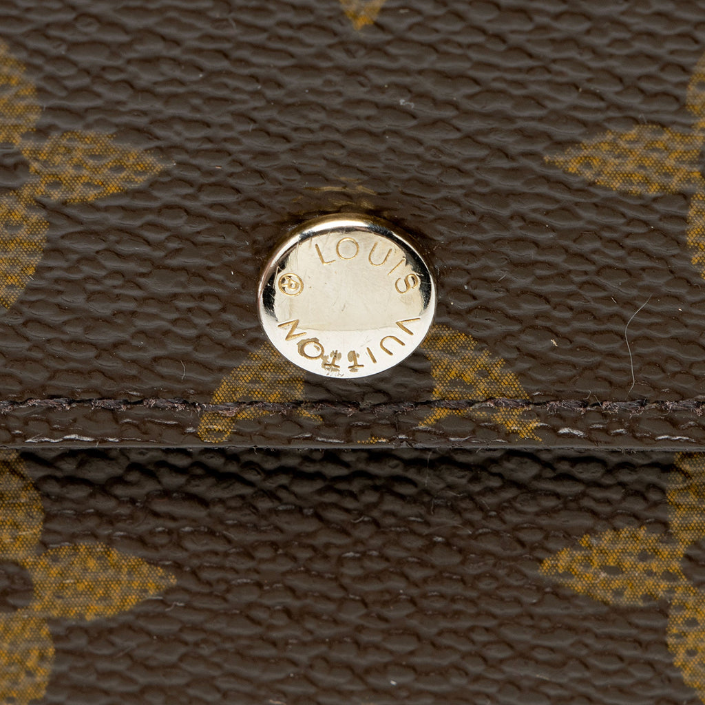Louis Vuitton Monogram Canvas Sarah Wallet