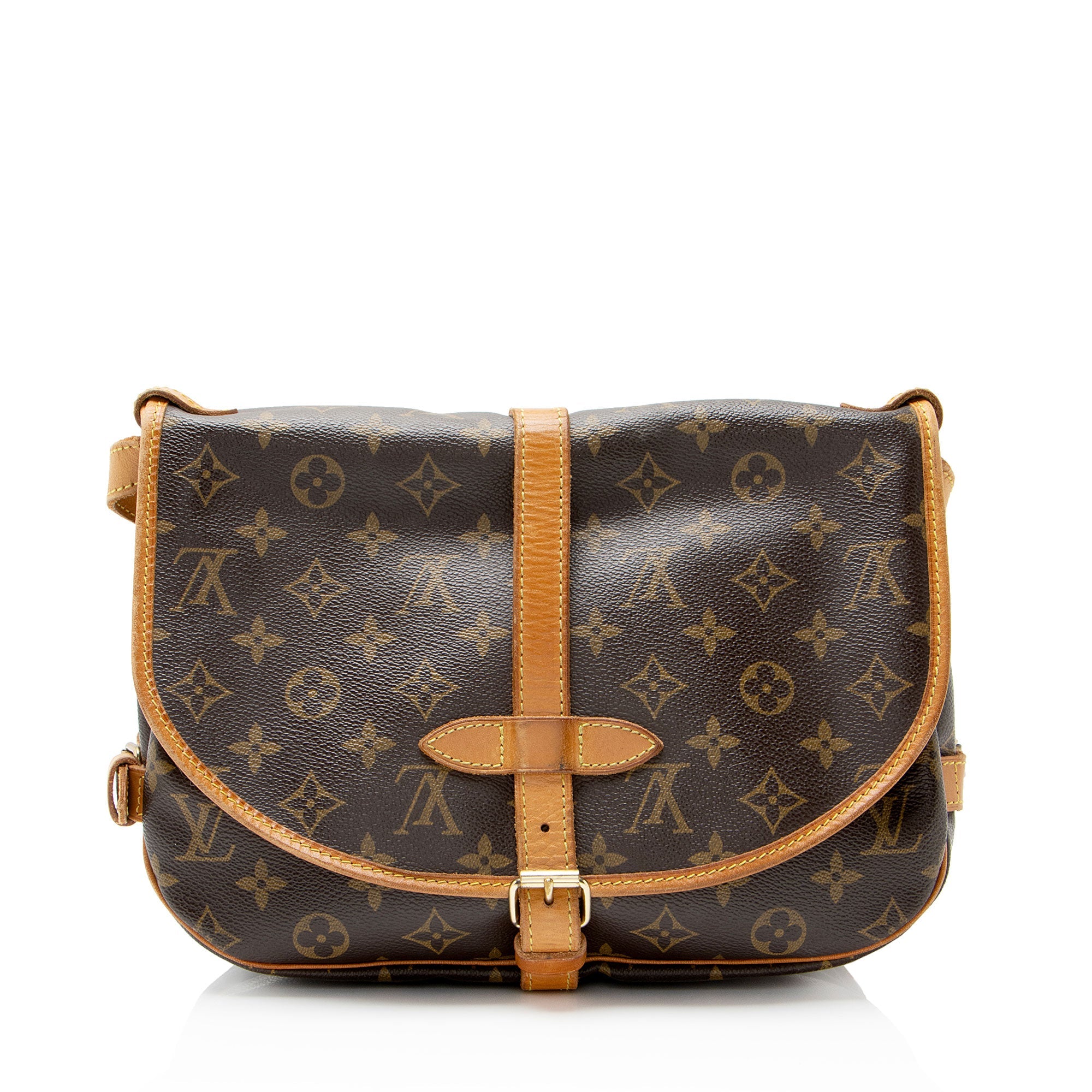 Louis Vuitton Vintage Monogram Canvas Saumur 30 Messenger