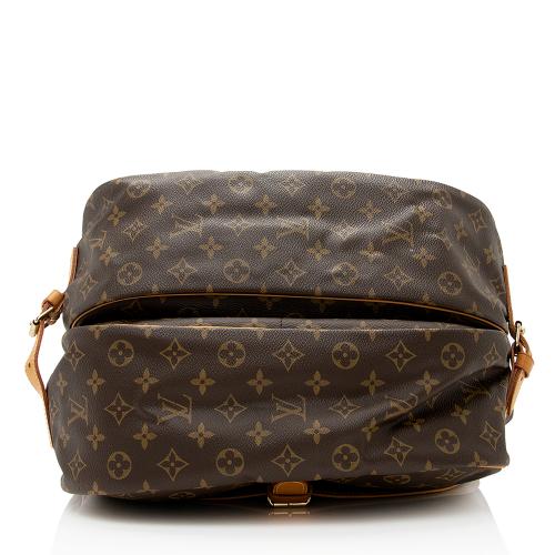 Louis Vuitton Vintage Monogram Canvas Saumur 35 Messenger Bag (SHF-sIW7oS)