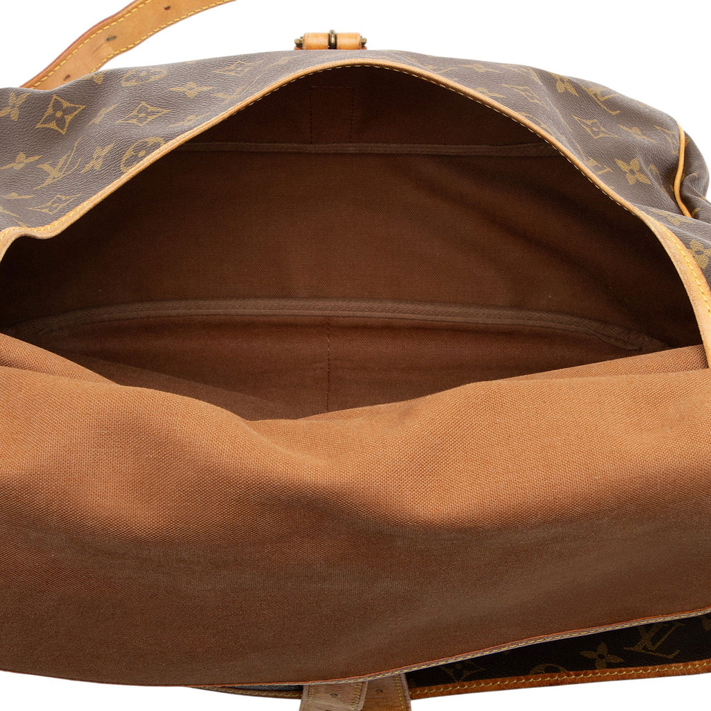 Louis Vuitton Vintage Monogram Canvas Saumur 35 Messenger