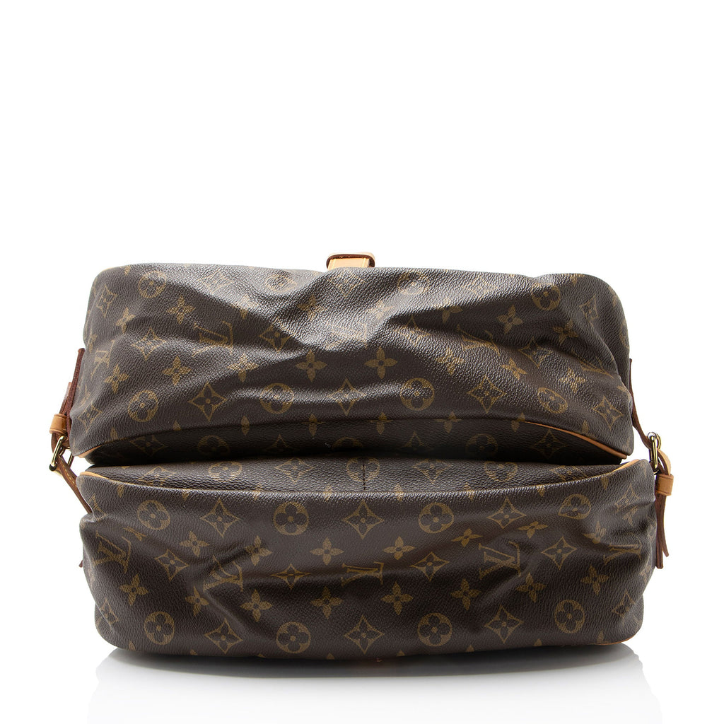 Louis Vuitton Vintage Monogram Canvas Saumur 35 Messenger
