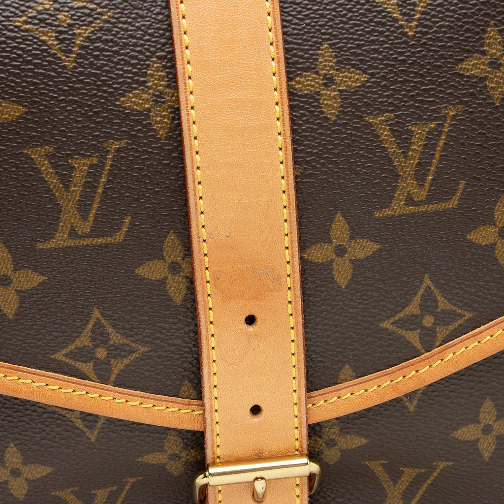 Louis Vuitton Vintage Monogram Canvas Saumur 35 Messenger