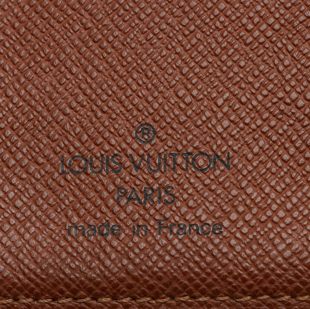Louis Vuitton Vintage Monogram Canvas Small Ring Agenda Cover