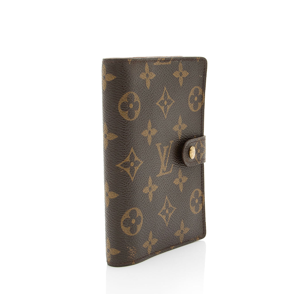 Louis Vuitton Vintage Monogram Canvas Small Ring Agenda Cover