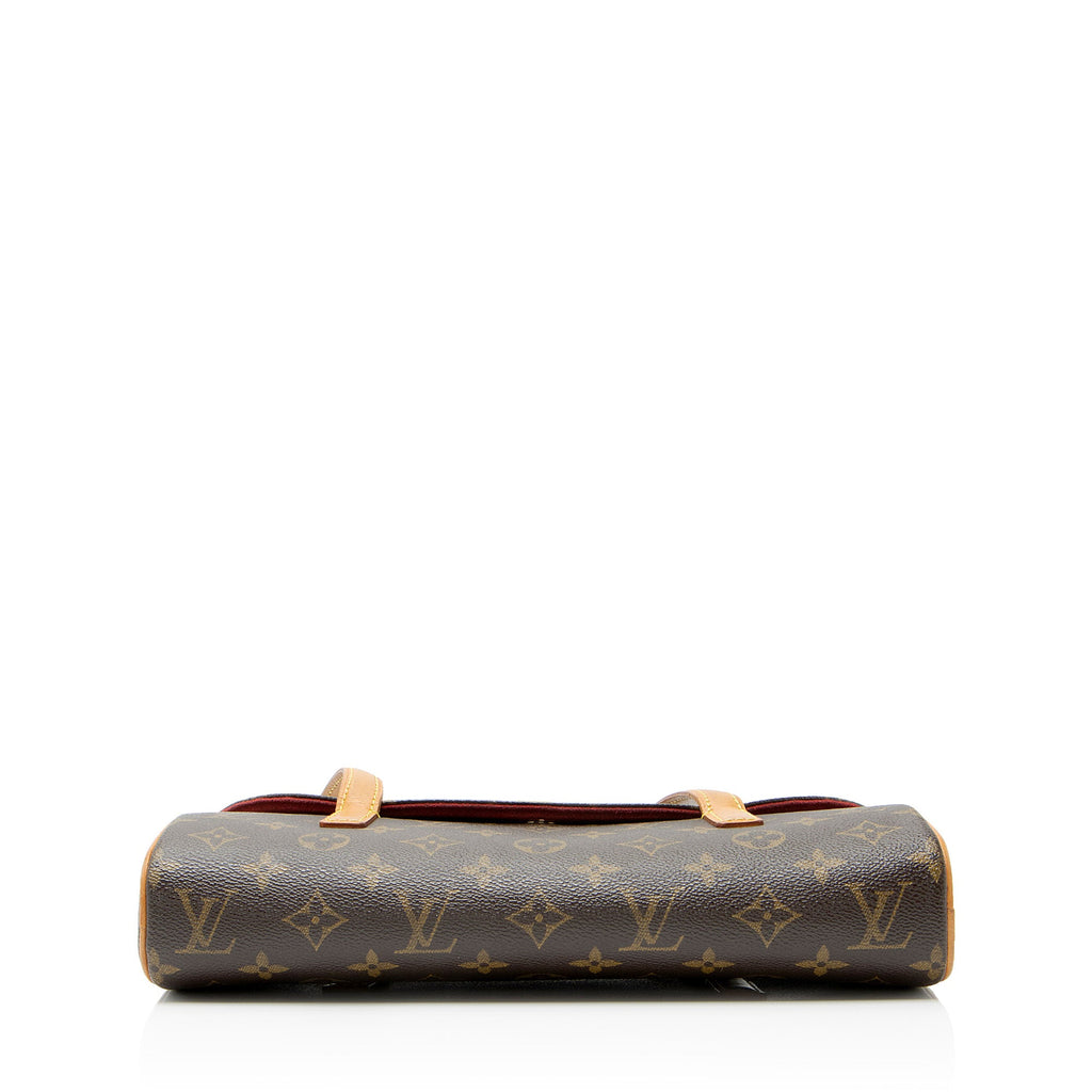 Louis Vuitton Vintage Monogram Canvas Sonatine Satchel