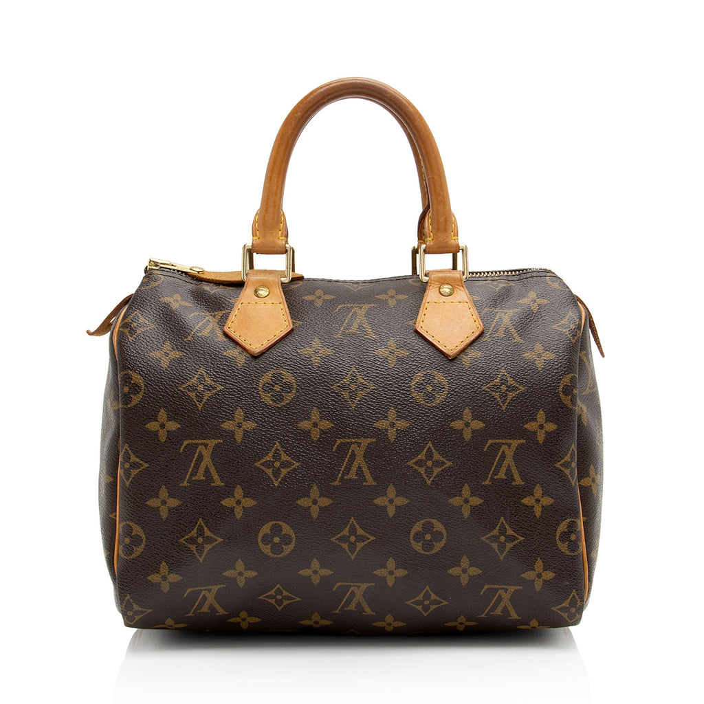 Louis Vuitton Vintage Monogram Canvas Speedy 25 Satchel (SHF-SoiU9a)