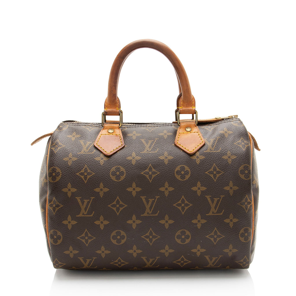 Louis Vuitton Vintage Monogram Canvas Speedy 25 Satchel