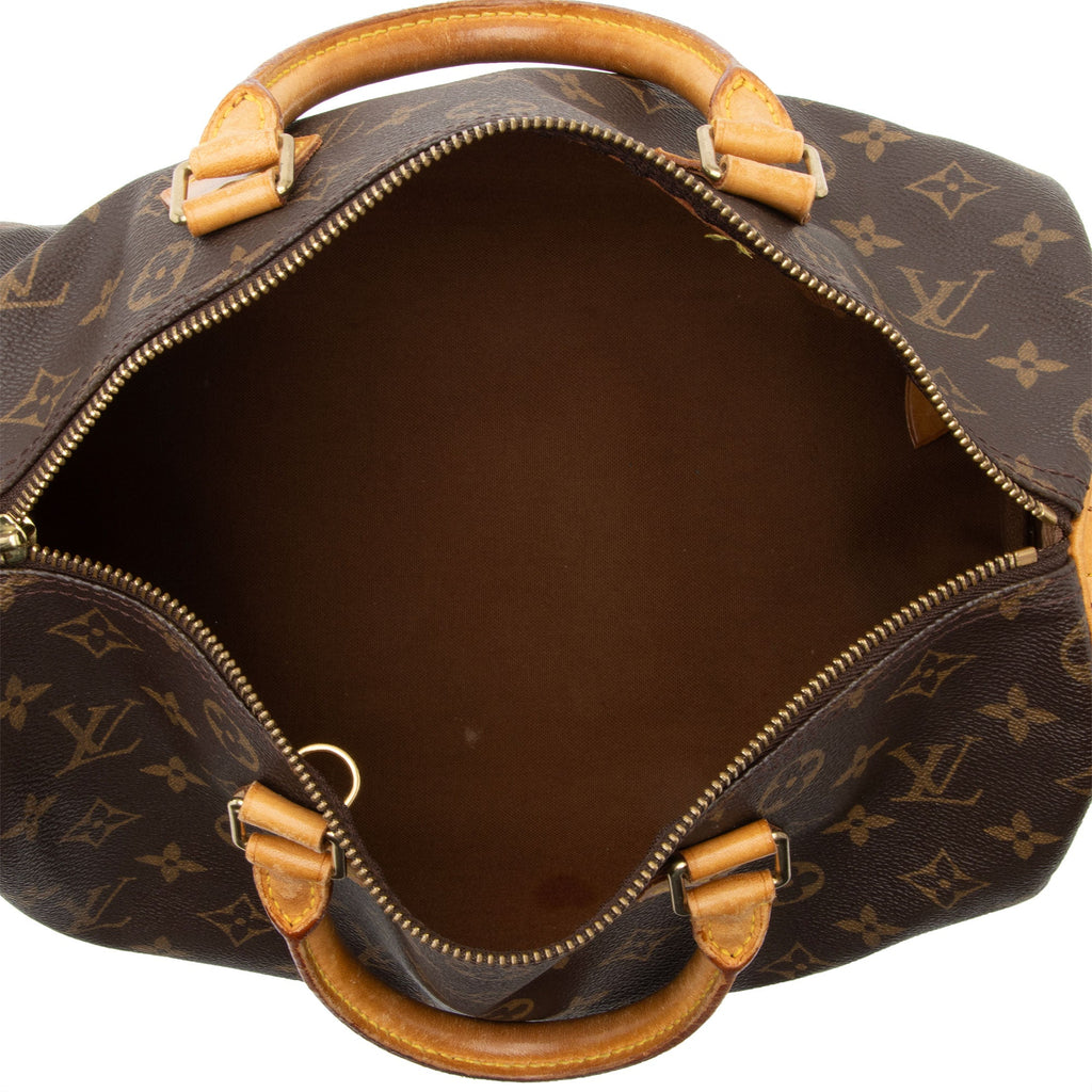 Louis Vuitton Vintage Monogram Canvas Speedy 30 Satchel - FINAL SALE (SHF-i487yQ)
