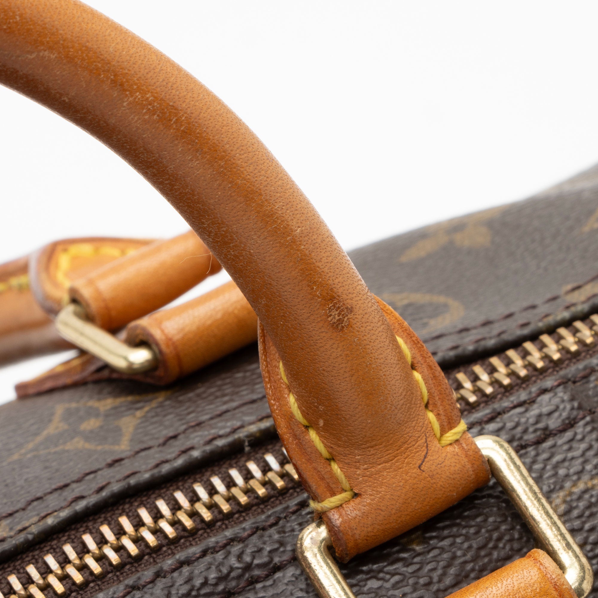 Louis Vuitton Vintage Monogram Canvas Speedy 30 Satchel (SHF-Owe8gC)
