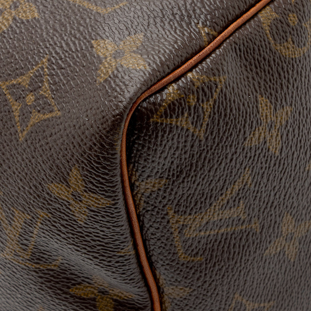 Louis Vuitton Vintage Monogram Canvas Speedy 30 Satchel (SHF-KJo9AE)