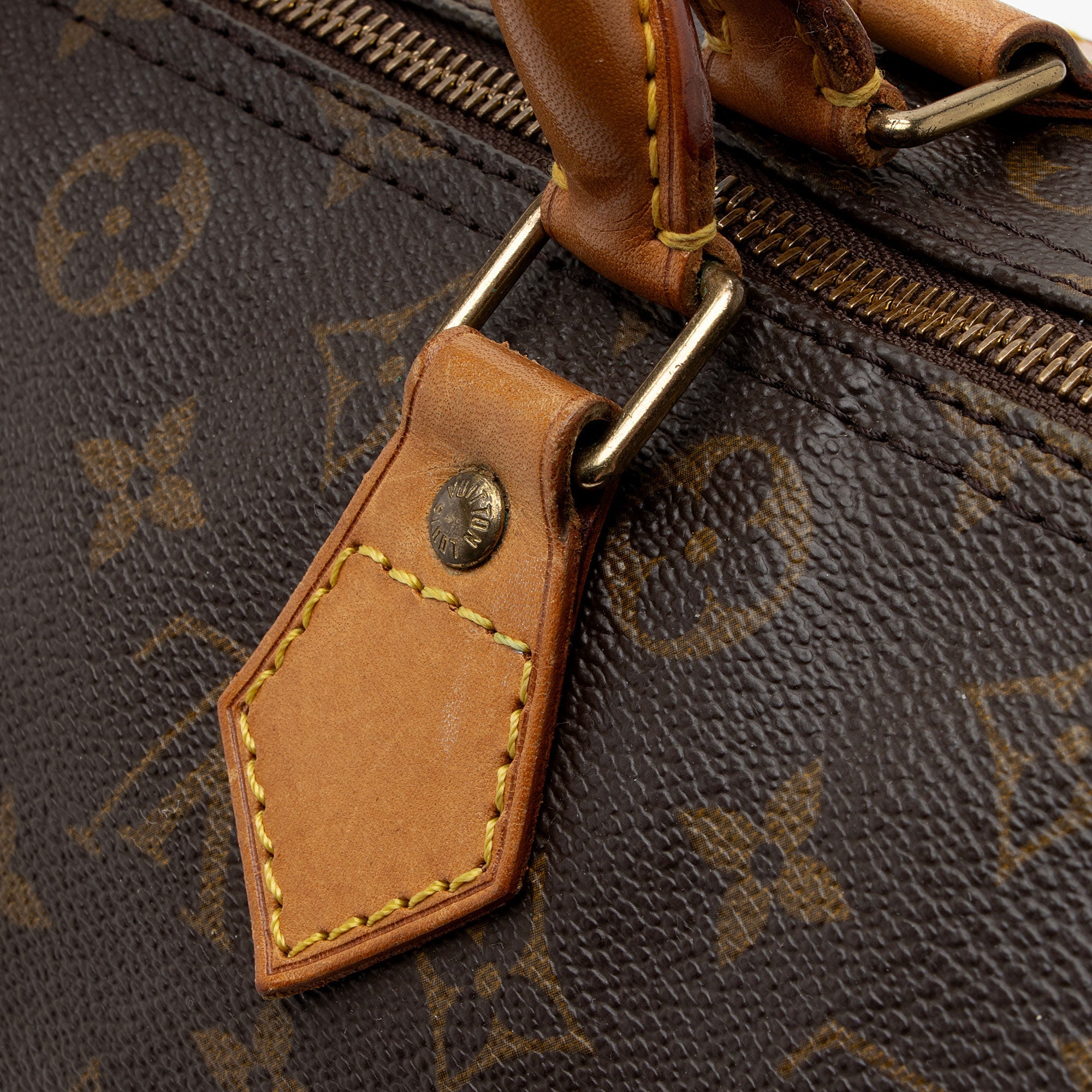Louis Vuitton Vintage Monogram Canvas Speedy 30 Satchel (SHF-KJo9AE)