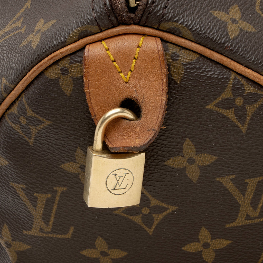 Louis Vuitton Vintage Monogram Canvas Speedy 30 Satchel (SHF-qPZpG7)