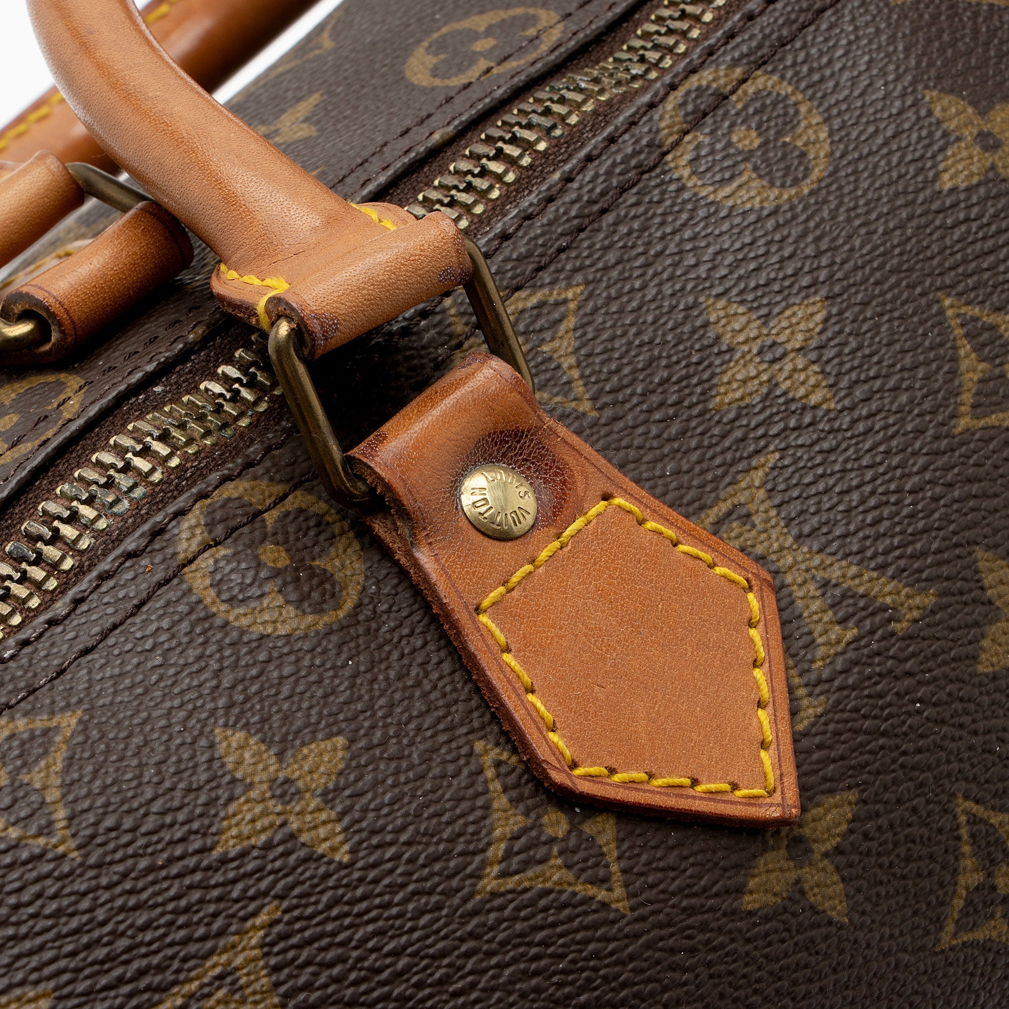 Louis Vuitton Vintage Monogram Canvas Speedy 30 Satchel (SHF-qPZpG7)