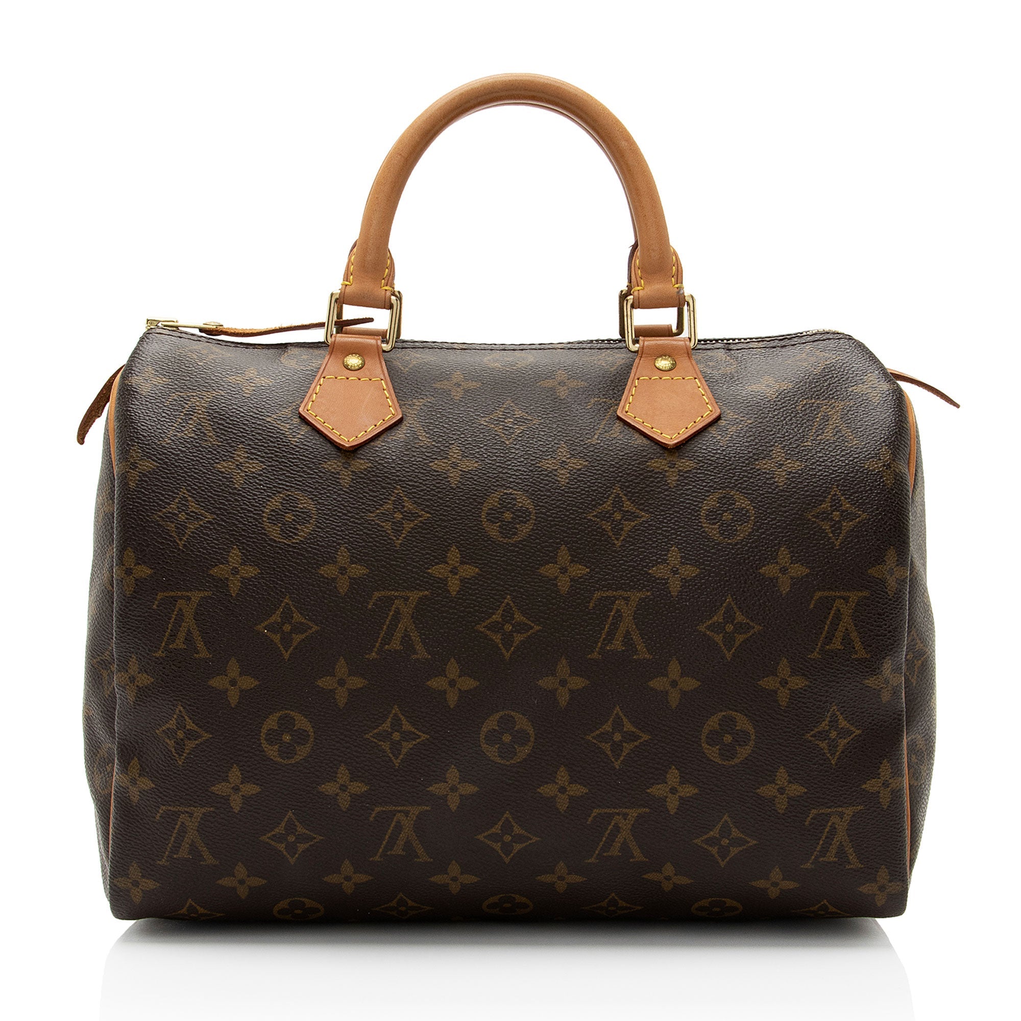 Louis Vuitton Vintage Monogram Canvas Speedy 30 Satchel (SHF-2mH6P9)