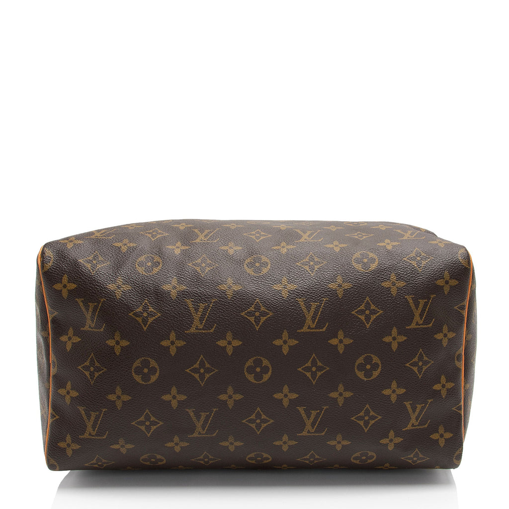 Louis Vuitton Vintage Monogram Canvas Speedy 30 Satchel (SHF-Vrb4VS)