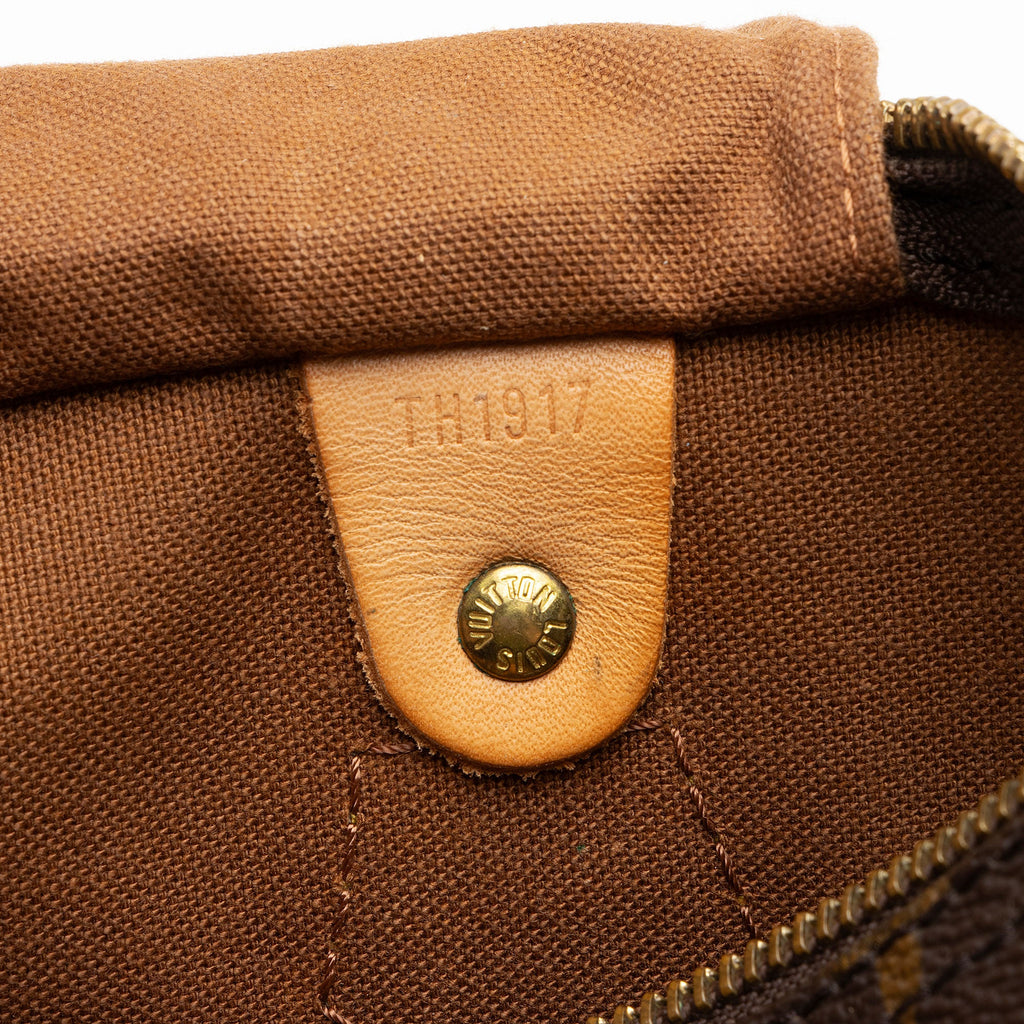 Louis Vuitton Vintage Monogram Canvas Speedy 30 Satchel (SHF-suVW6Y)