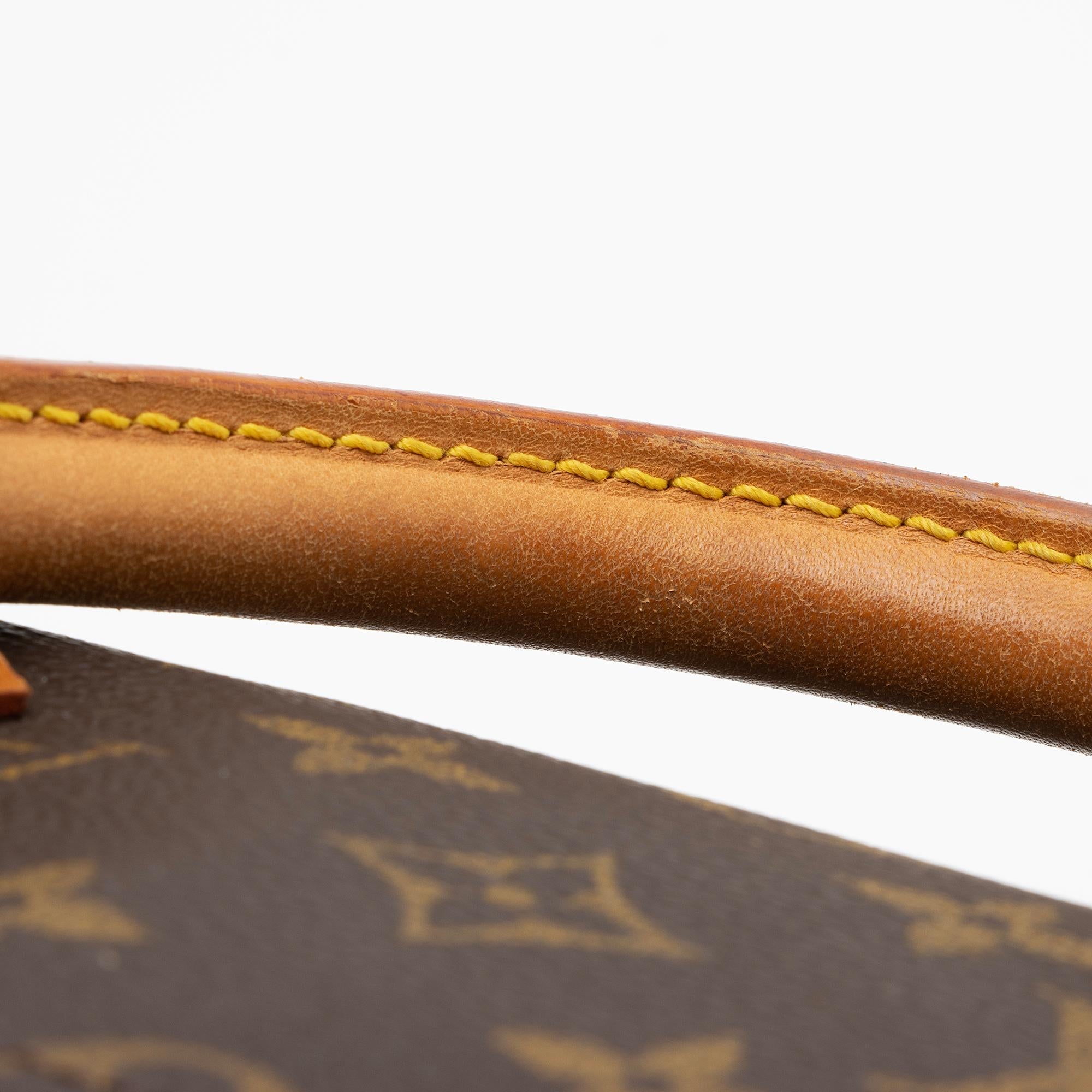 Louis Vuitton Vintage Monogram Canvas Speedy 35 Satchel (SHF-H4SBBN)