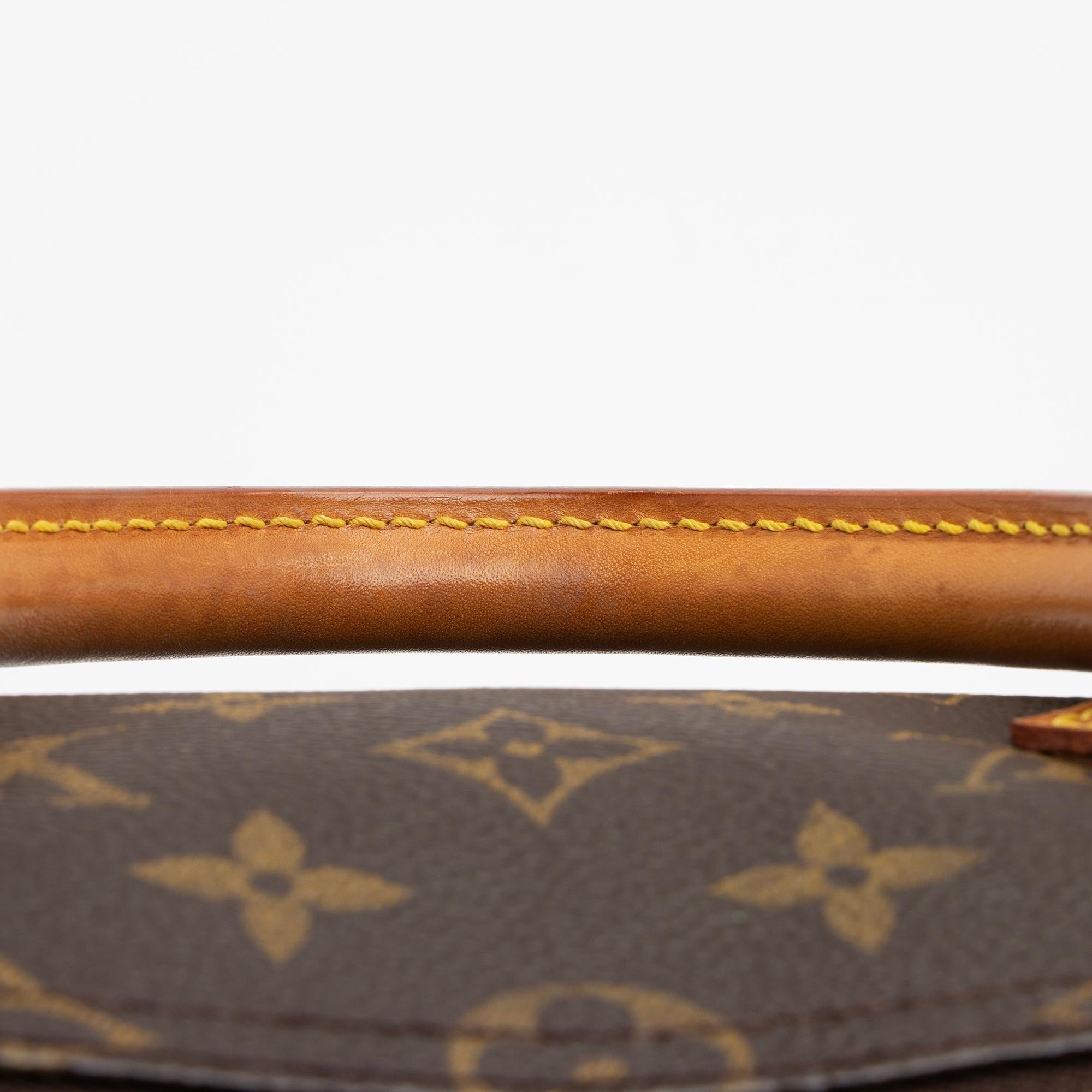 Louis Vuitton Vintage Monogram Canvas Speedy 35 Satchel (SHF-H4SBBN)