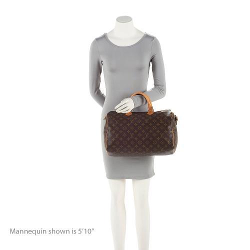 Louis Vuitton Vintage Monogram Canvas Speedy 35 Satchel (SHF-H4SBBN)