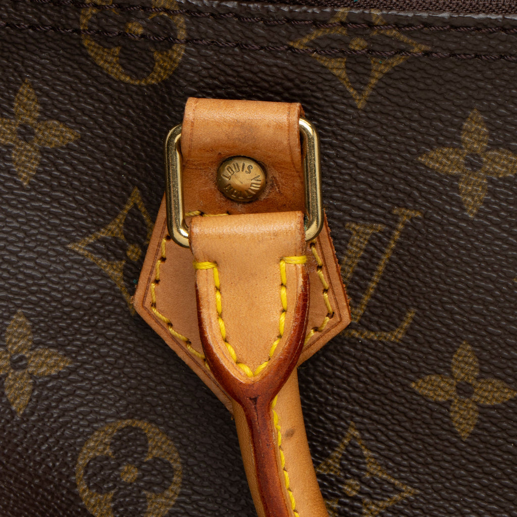 Louis Vuitton Vintage Monogram Canvas Speedy 35 Satchel