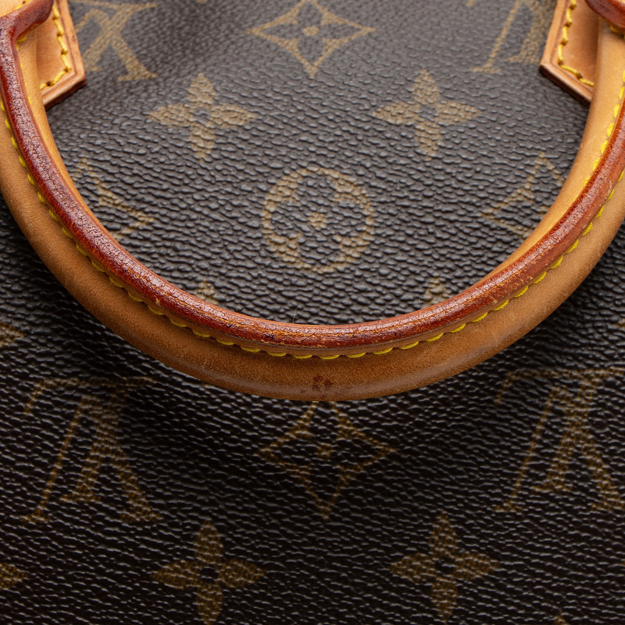 Louis Vuitton Vintage Monogram Canvas Speedy 35 Satchel