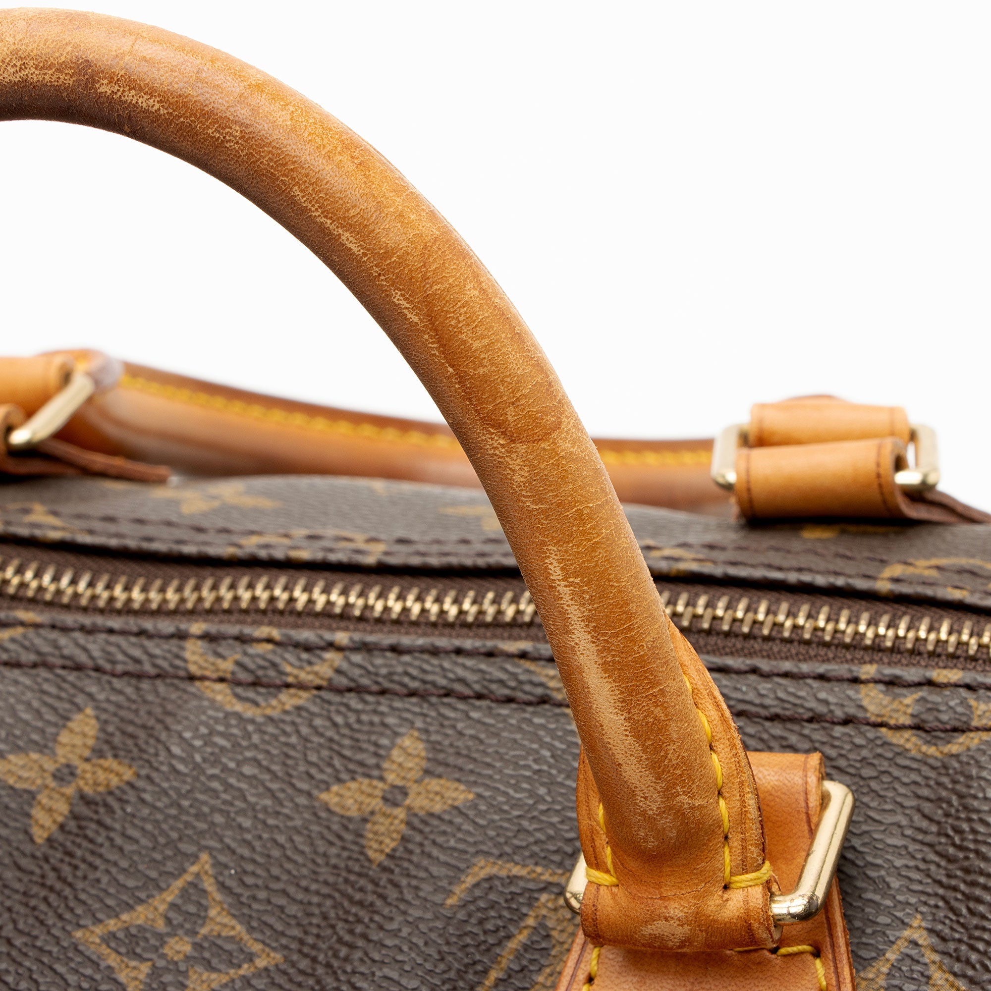 Louis Vuitton Vintage Monogram Canvas Speedy 35 Satchel