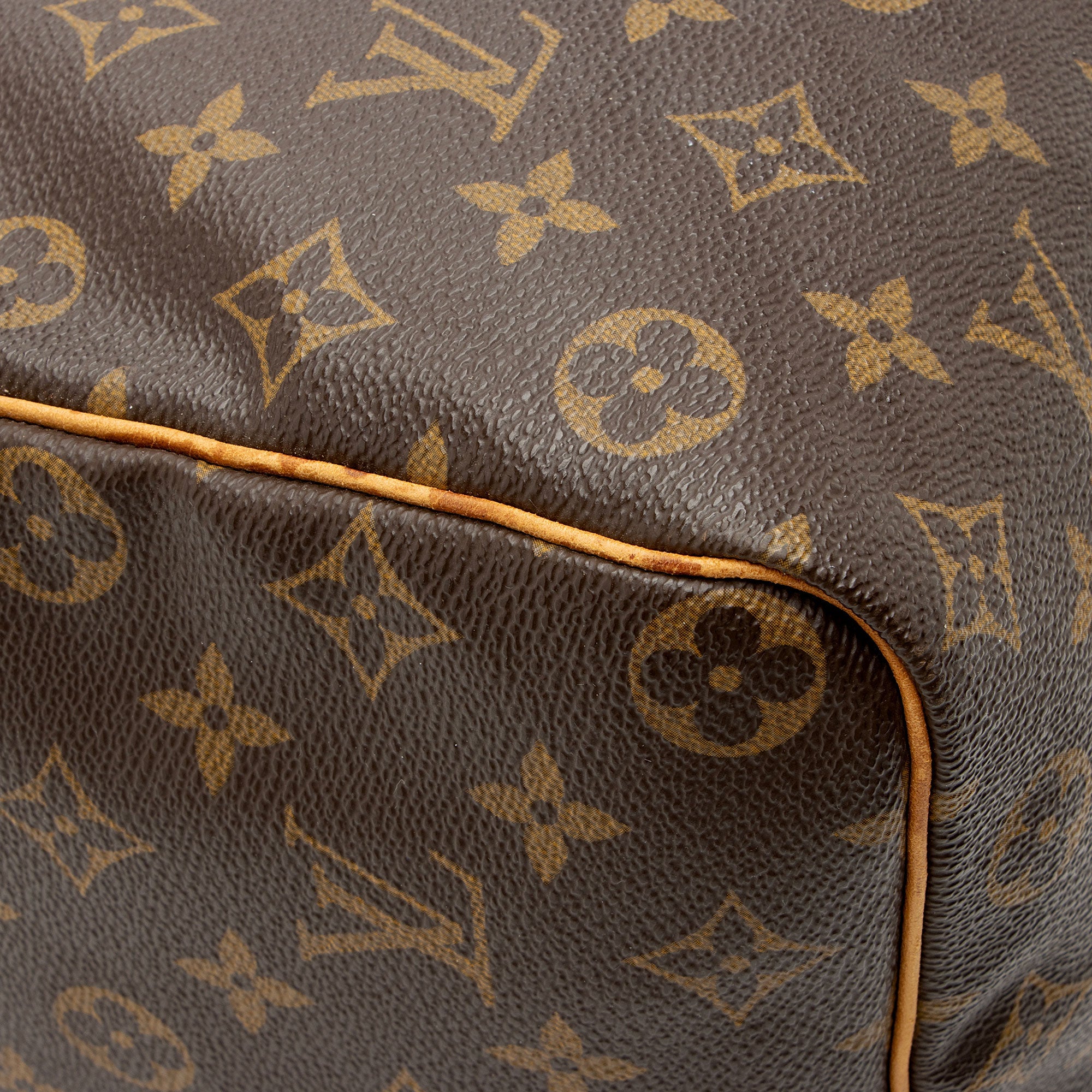 Louis Vuitton Vintage Monogram Canvas Speedy 35 Satchel