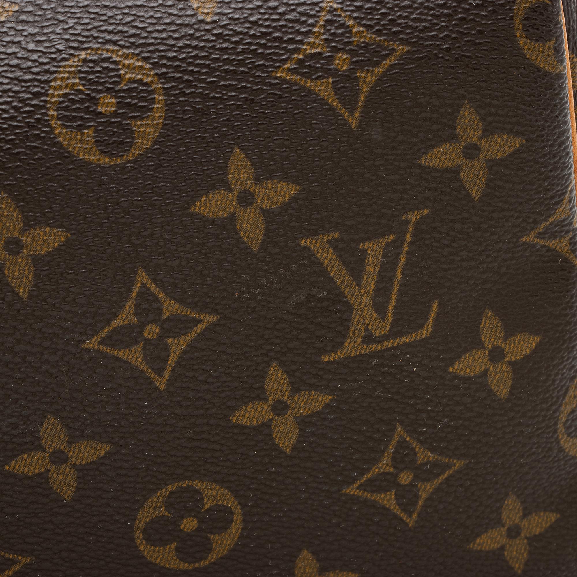 Louis Vuitton Vintage Monogram Canvas Speedy 40 Satchel (SHF-rntbZz)
