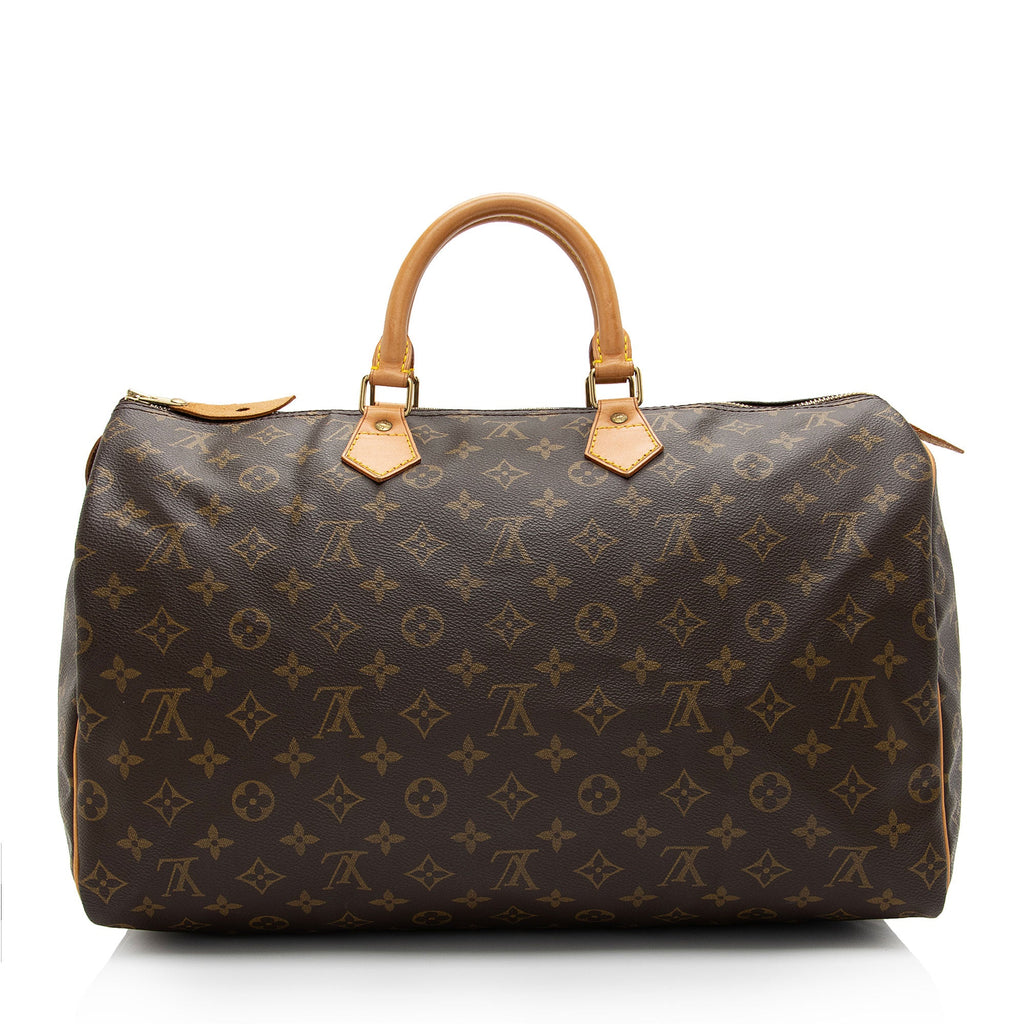 Louis Vuitton Vintage Monogram Canvas Speedy 40 Satchel (SHF-x3wid7)