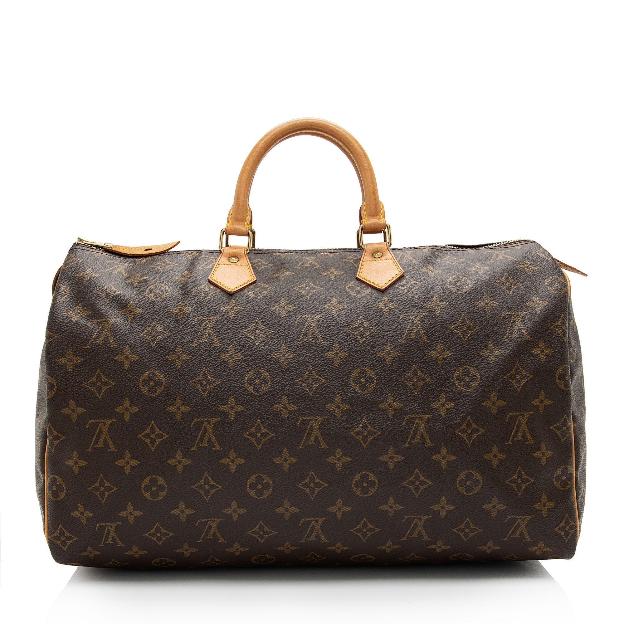 Louis Vuitton Vintage Monogram Canvas Speedy 40 Satchel (SHF-x3wid7)