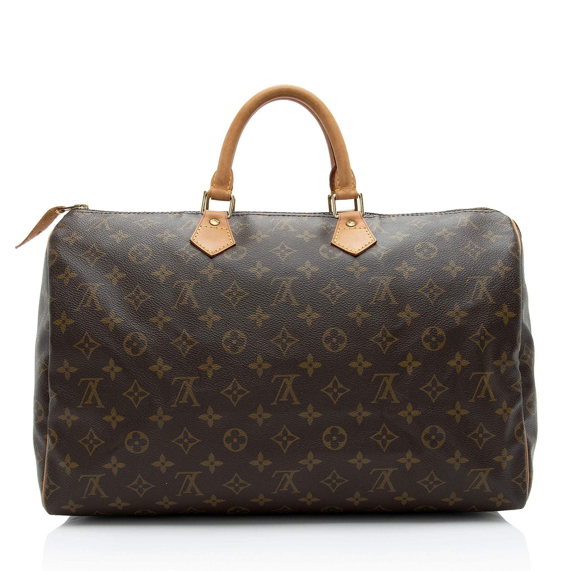 Louis Vuitton Vintage Monogram Canvas Speedy 40 Satchel (SHF-eyYBWC)