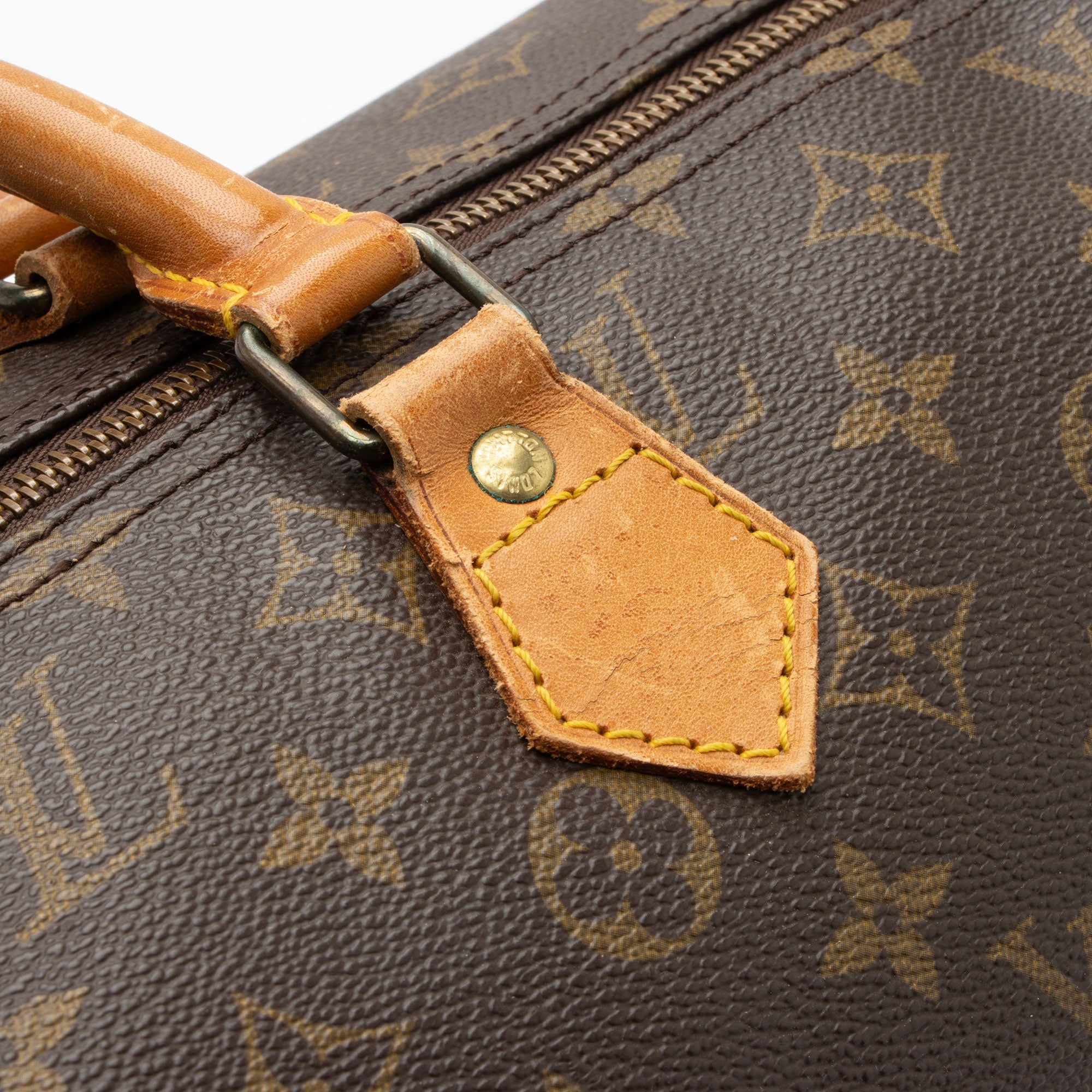 Louis Vuitton Vintage Monogram Canvas Speedy 40 Satchel (SHF-PeBLMa)