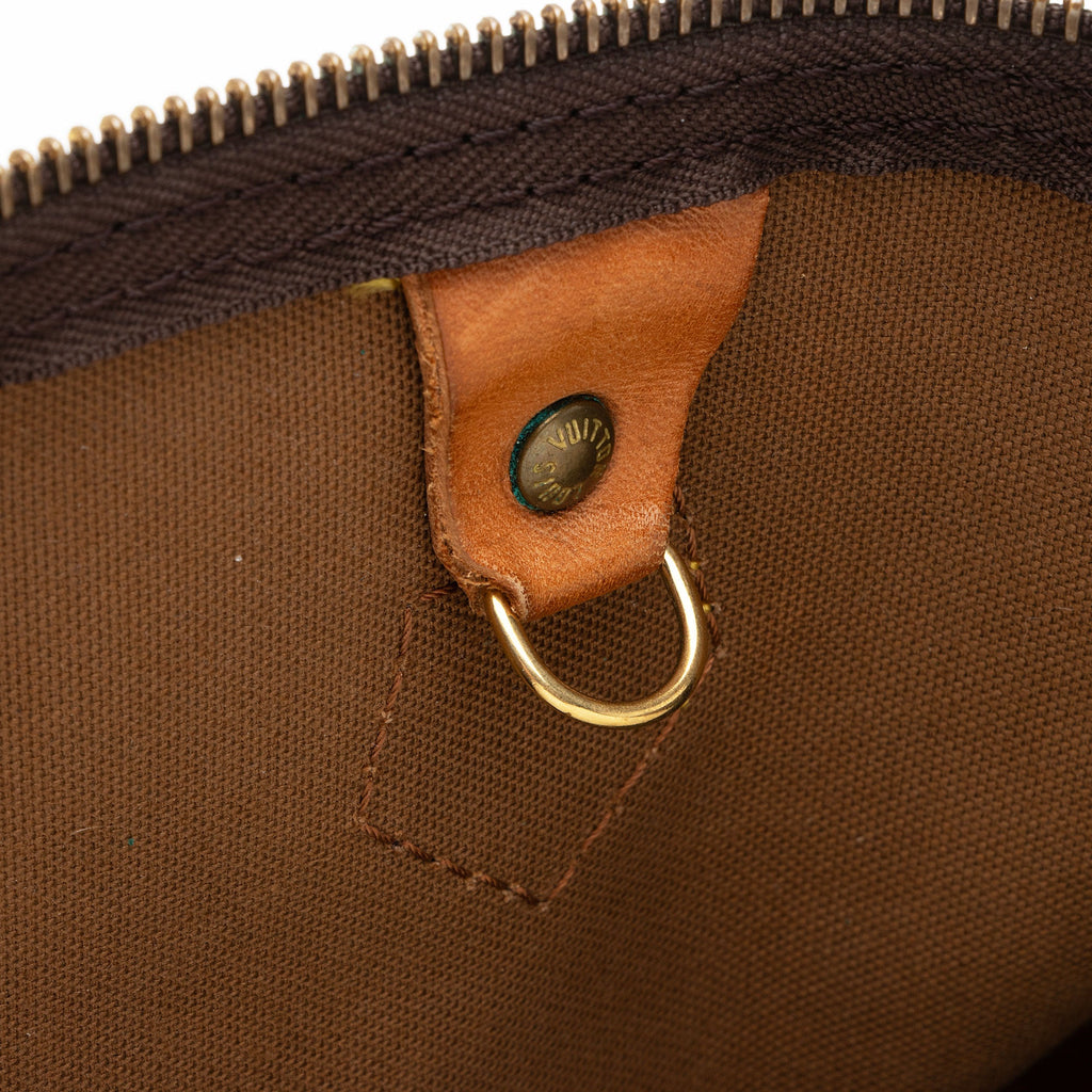 Louis Vuitton Vintage Monogram Canvas Speedy 40 Satchel (SHF-dm0aU9)