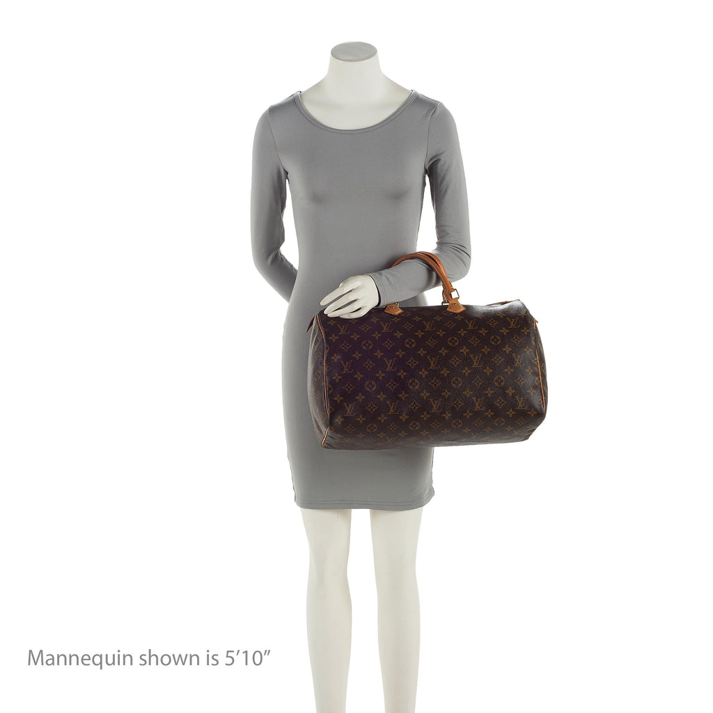 Louis Vuitton Vintage Monogram Canvas Speedy 40 Satchel (SHF-dm0aU9)