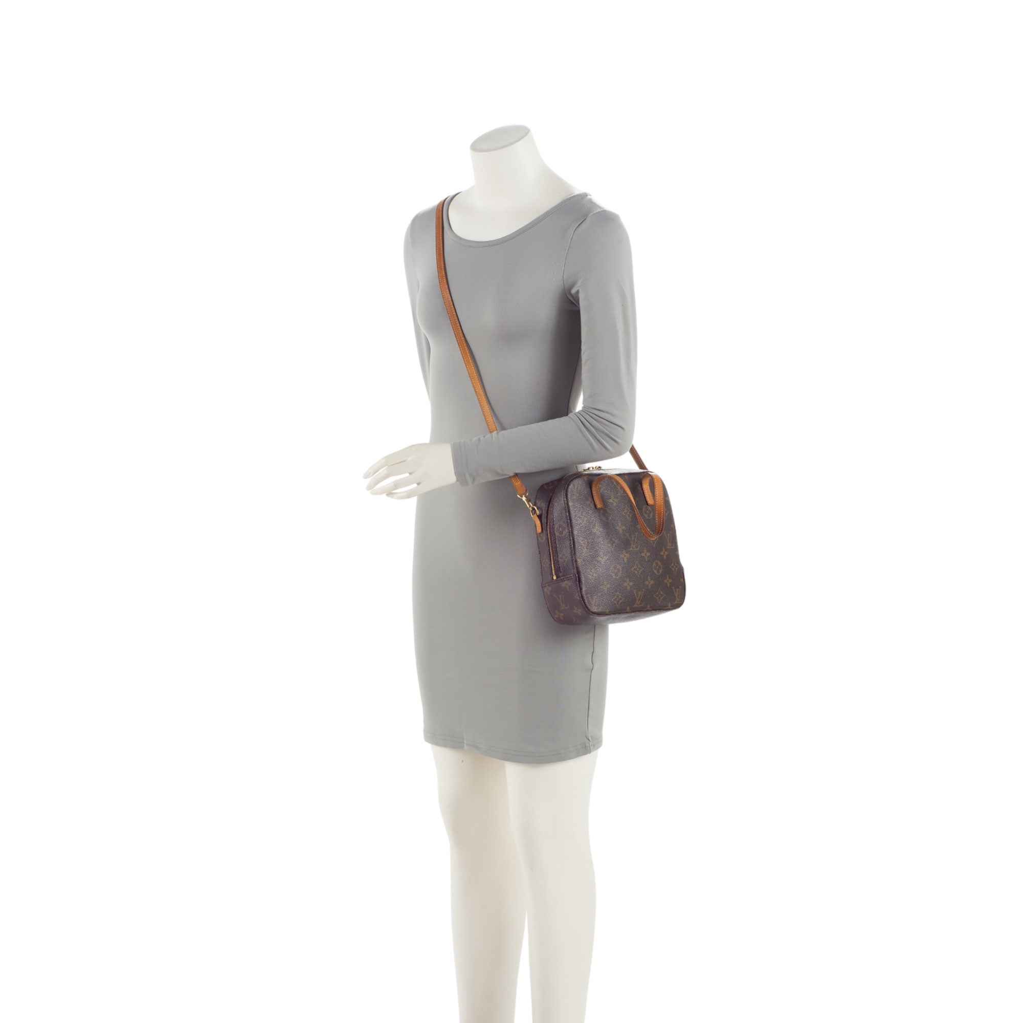 Louis Vuitton Vintage Monogram Canvas Spontini Satchel (SHF-SpXgQO)
